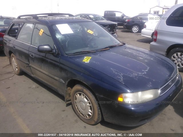 4S3BK6351S7329880 - 1995 SUBARU LEGACY L/OUTBACK Dark Blue photo 1