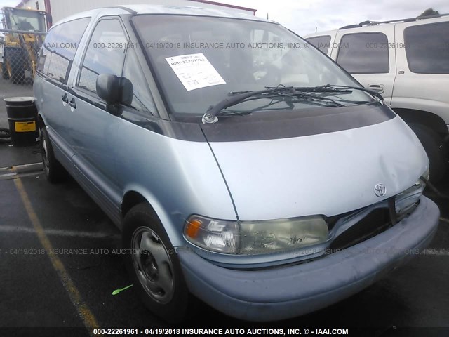 JT3AC12R6P1078207 - 1993 TOYOTA PREVIA LE SILVER photo 1