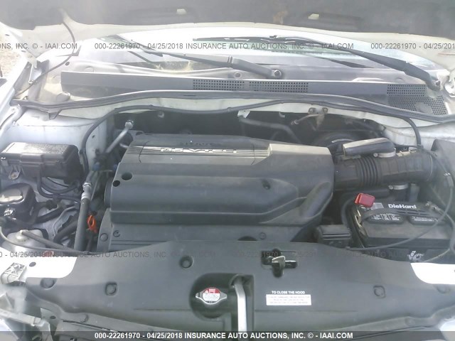 5FNRL18973B112579 - 2003 HONDA ODYSSEY EXL თეთრი ფოტო 10