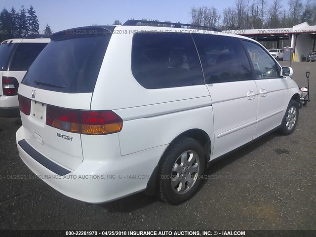 5FNRL18973B112579 - 2003 HONDA ODYSSEY EXL თეთრი ფოტო 4