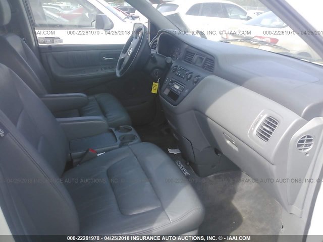 5FNRL18973B112579 - 2003 HONDA ODYSSEY EXL თეთრი ფოტო 5