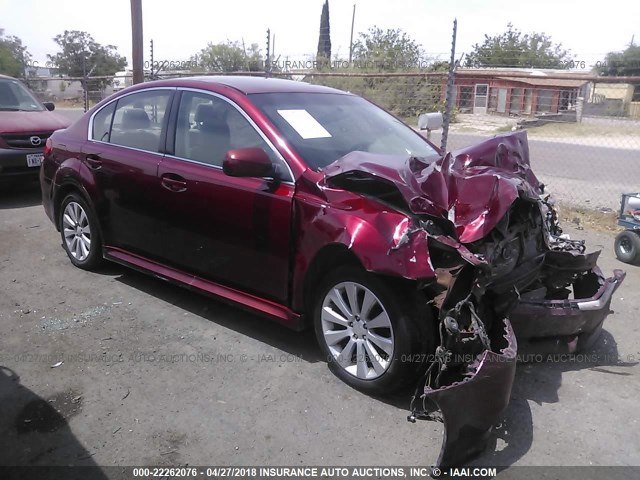 4S3BMBJ61B3213505 - 2011 SUBARU LEGACY 2.5I LIMITED RED photo 1