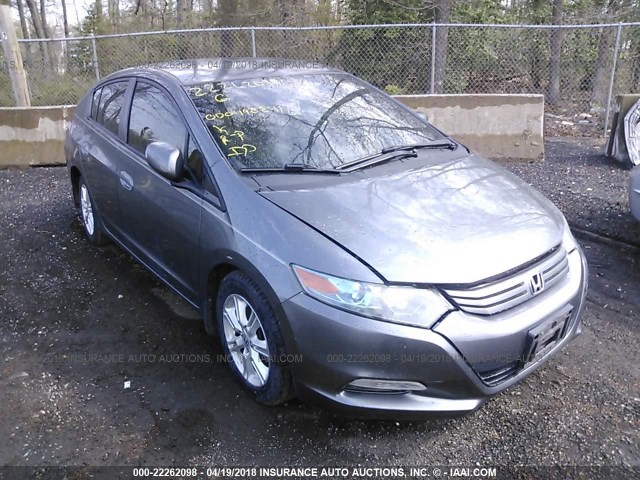 JHMZE2H79AS030222 - 2010 HONDA INSIGHT EX GRAY photo 1