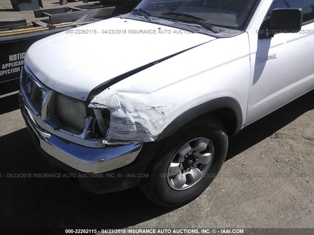 1N6DD26S8WC367789 - 1998 NISSAN FRONTIER KING CAB XE/KING CAB SE WHITE photo 6