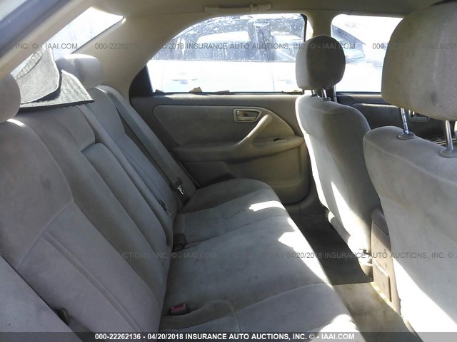 4T1BG22K1YU743717 - 2000 TOYOTA CAMRY CE/LE/XLE 棕色 照片 8