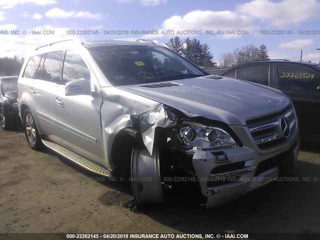 4JGBF7BEXBA644901 - 2011 MERCEDES-BENZ GL 450 4MATIC SILVER photo 6