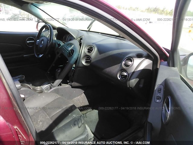 2G2WP552361149355 - 2006 PONTIAC GRAND PRIX მუქწითელი ფოტო 5