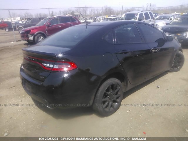 1C3CDFBA0DD292777 - 2013 DODGE DART SXT BLACK photo 4