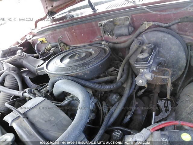 1B7GG26X0NS524576 - 1992 DODGE DAKOTA BROWN photo 10