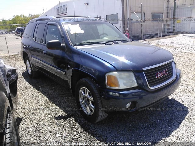 1GKES12P746141185 - 2004 GMC ENVOY XUV BLUE photo 1