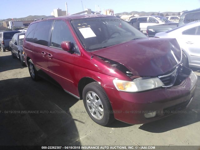 5FNRL18933B067947 - 2003 HONDA ODYSSEY EXL RED photo 1