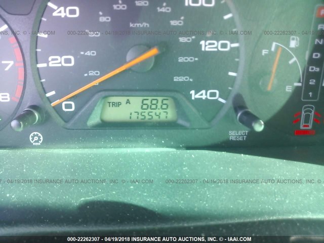 5FNRL18933B067947 - 2003 HONDA ODYSSEY EXL წითელი ფოტო 7