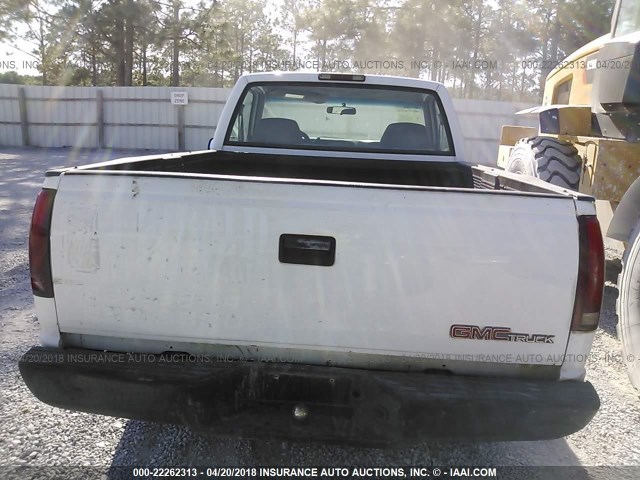 1GTEC14W4VZ507665 - 1997 GMC SIERRA C1500 WHITE photo 8