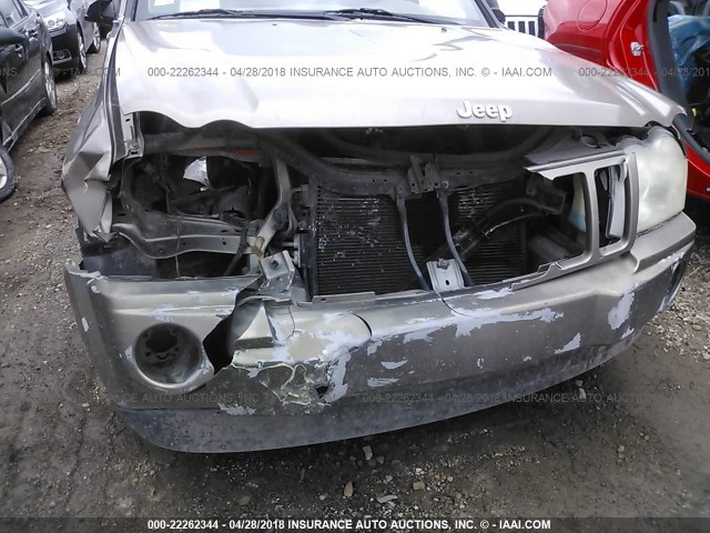 1J4GS48KX5C580086 - 2005 JEEP GRAND CHEROKEE LAREDO/COLUMBIA/FREEDOM 金色 照片 6