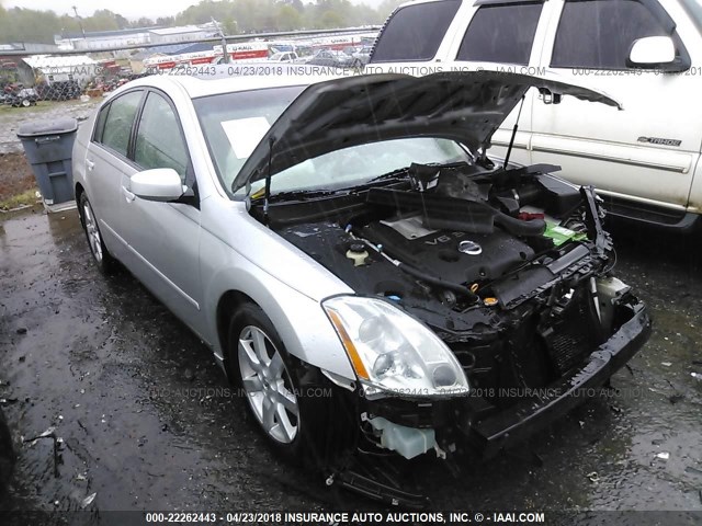 1N4BA41EX4C895496 - 2004 NISSAN MAXIMA SE/SL SILVER photo 1