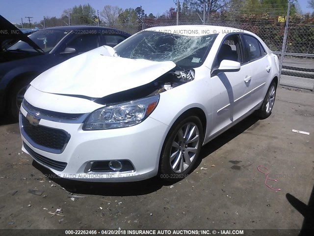 1G11E5SL3EF232793 - 2014 CHEVROLET MALIBU 2LT WHITE photo 2