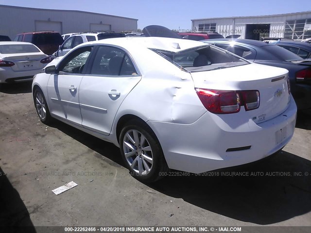 1G11E5SL3EF232793 - 2014 CHEVROLET MALIBU 2LT WHITE photo 3