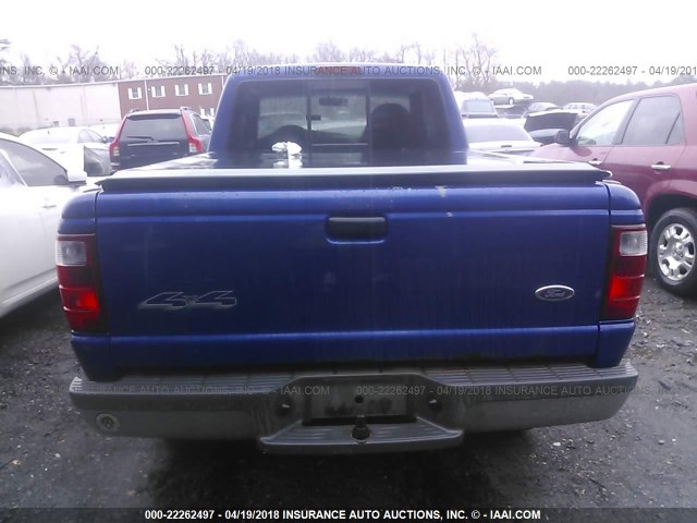 1FTZR15E73TA28291 - 2003 FORD RANGER SUPER CAB BLUE photo 8