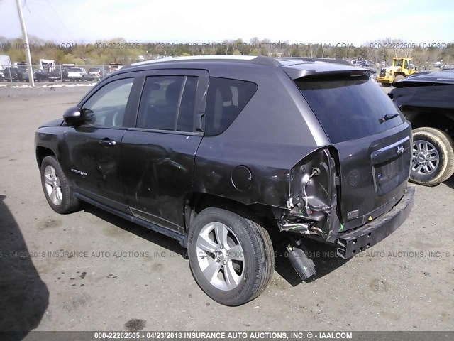 1C4NJCBB7FD334207 - 2015 JEEP COMPASS SPORT GRAY photo 3