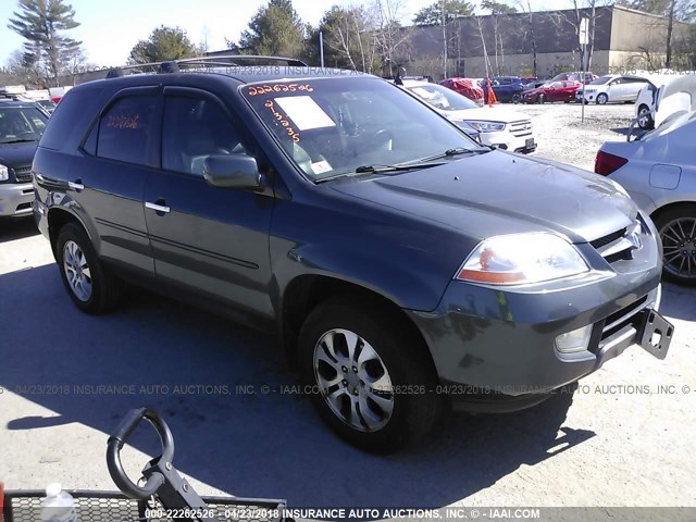 2HNYD18623H533029 - 2003 ACURA MDX TOURING GRAY photo 1