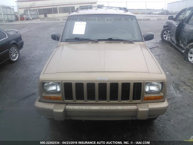 1J4FT78S7XL535443 - 1999 JEEP CHEROKEE LIMITED GOLD photo 6