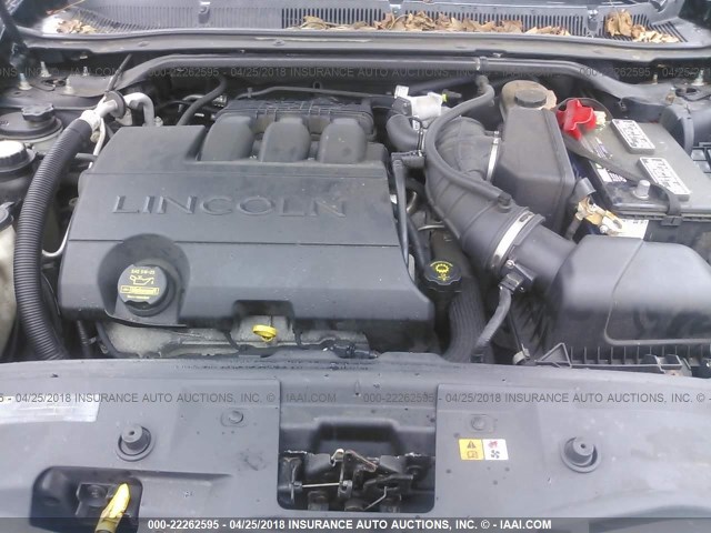 1LNHM94R89G621538 - 2009 LINCOLN MKS BLUE photo 10