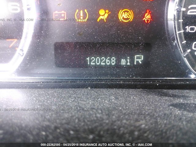 1LNHM94R89G621538 - 2009 LINCOLN MKS BLUE photo 7