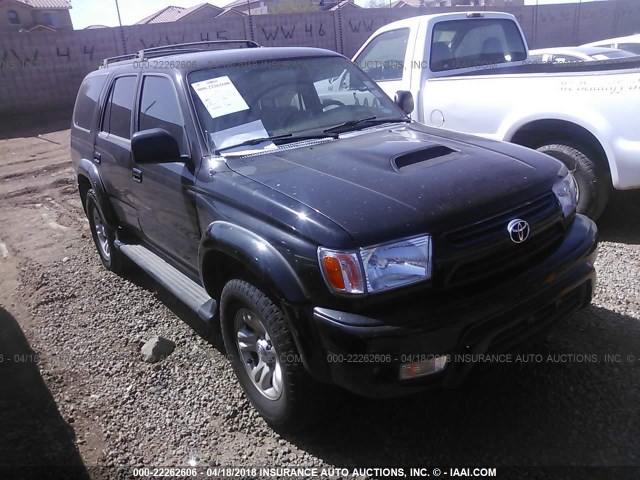 JT3GN86R010185726 - 2001 TOYOTA 4RUNNER SR5 BLACK photo 1