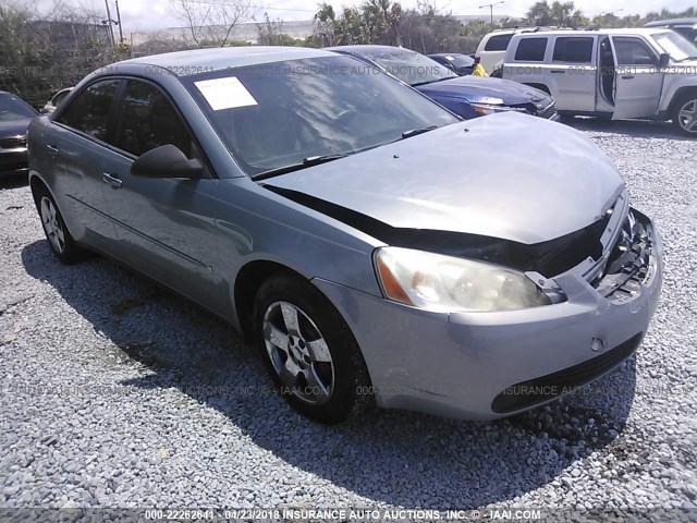 1G2ZF58B474213940 - 2007 PONTIAC G6 VALUE LEADER/BASE BLUE photo 1