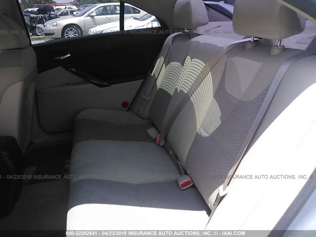 1G2ZF58B474213940 - 2007 PONTIAC G6 VALUE LEADER/BASE BLUE photo 8