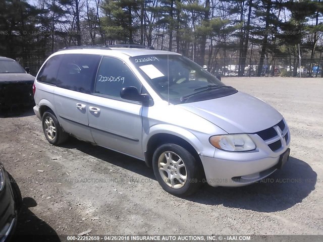 1D4GP45RX4B598930 - 2004 DODGE CARAVAN SXT GRAY photo 1