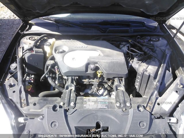 2G1WU581769219070 - 2006 CHEVROLET IMPALA LTZ 黑色 照片 10