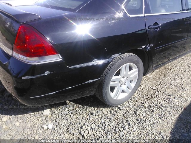2G1WU581769219070 - 2006 CHEVROLET IMPALA LTZ 黑色 照片 6
