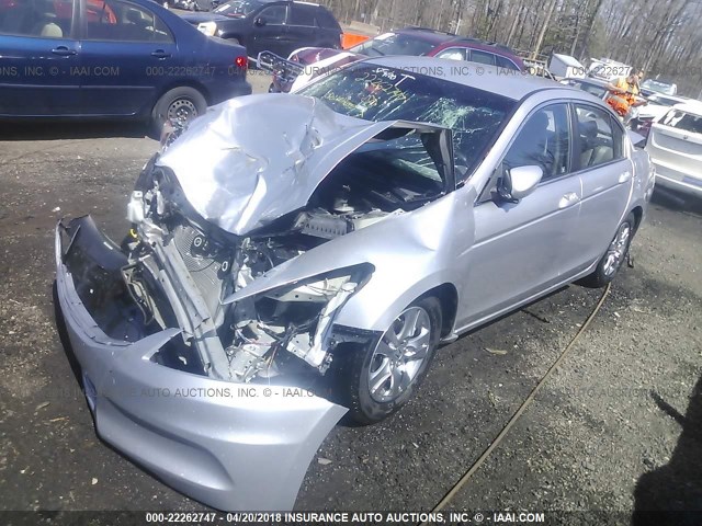 1HGCP2F42BA117379 - 2011 HONDA ACCORD LXP SILVER photo 2