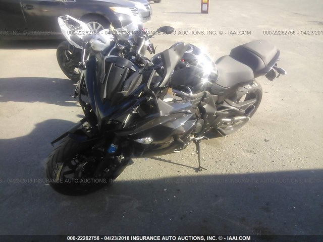 JKAEXEE11CDA07792 - 2012 KAWASAKI EX650 EC BLACK photo 2