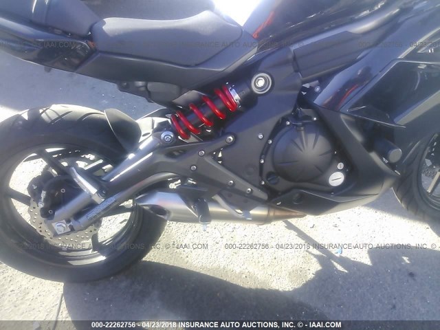 JKAEXEE11CDA07792 - 2012 KAWASAKI EX650 EC BLACK photo 8