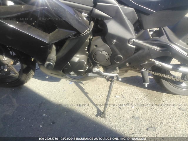 JKAEXEE11CDA07792 - 2012 KAWASAKI EX650 EC BLACK photo 9