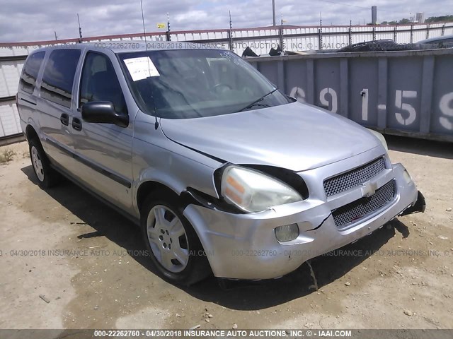 1GNDV23W08D104935 - 2008 CHEVROLET UPLANDER LS SILVER photo 1