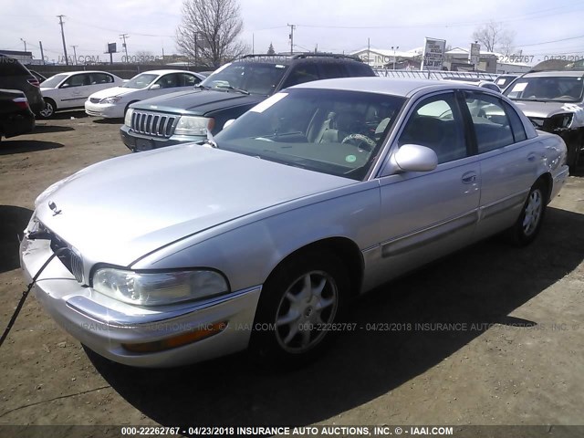 1G4CW52K4Y4212875 - 2000 BUICK PARK AVENUE  SILVER photo 2