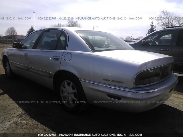 1G4CW52K4Y4212875 - 2000 BUICK PARK AVENUE  SILVER photo 3