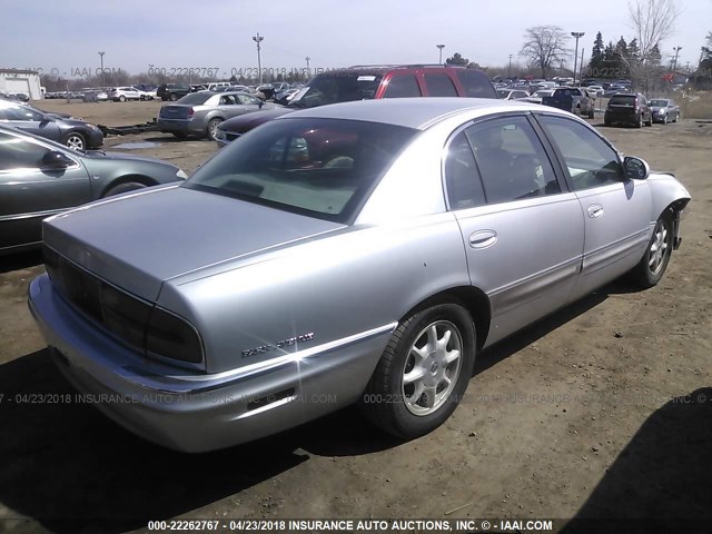 1G4CW52K4Y4212875 - 2000 BUICK PARK AVENUE  SILVER photo 4