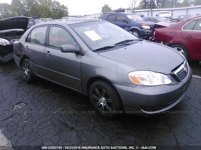 1NXBR32E98Z956103 - 2008 TOYOTA COROLLA CE/LE/S GRAY photo 1