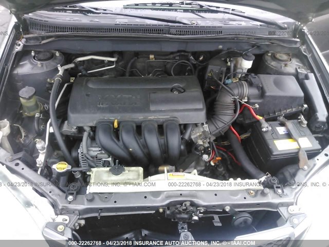 1NXBR32E98Z956103 - 2008 TOYOTA COROLLA CE/LE/S GRAY photo 10