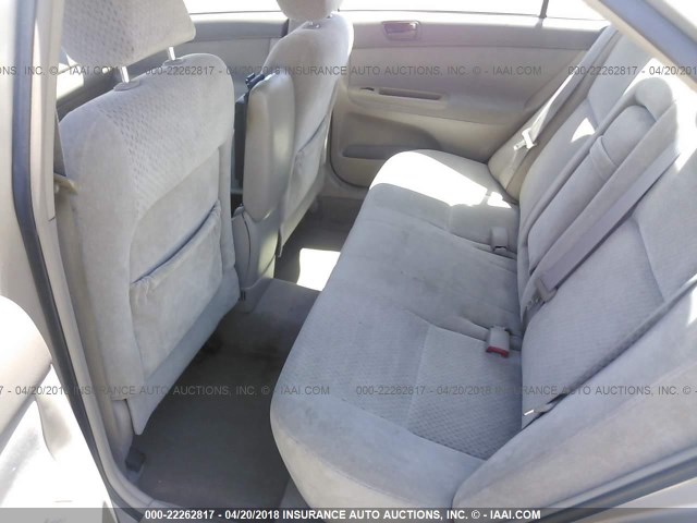 4T1BE32K64U893490 - 2004 TOYOTA CAMRY LE/XLE/SE შამპანური ფოტო 8
