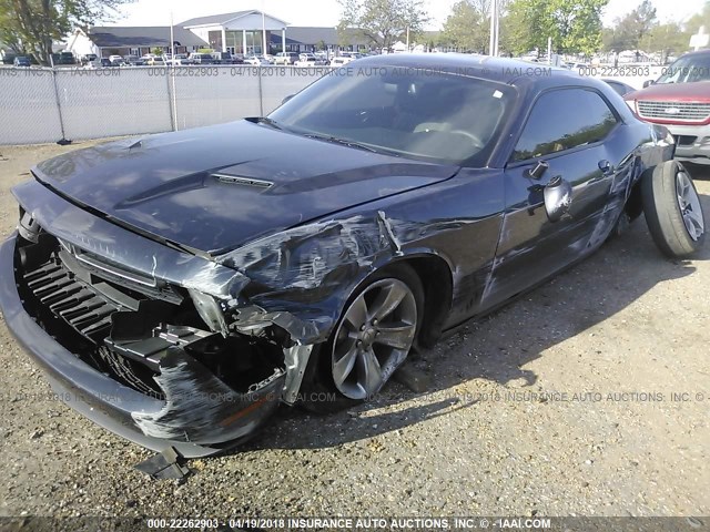 2C3CDZAG6GH312254 - 2016 DODGE CHALLENGER SXT GRAY photo 6