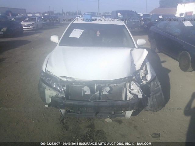 4T1BE46K18U791651 - 2008 TOYOTA CAMRY CE/LE/XLE/SE WHITE photo 6