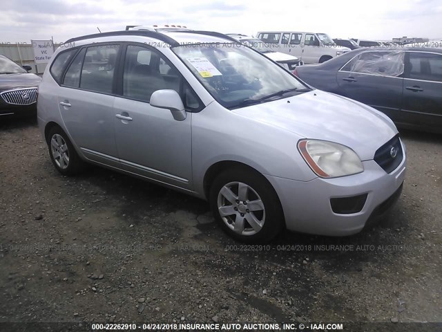 KNAFG526487136782 - 2008 KIA RONDO LX/EX SILVER photo 1