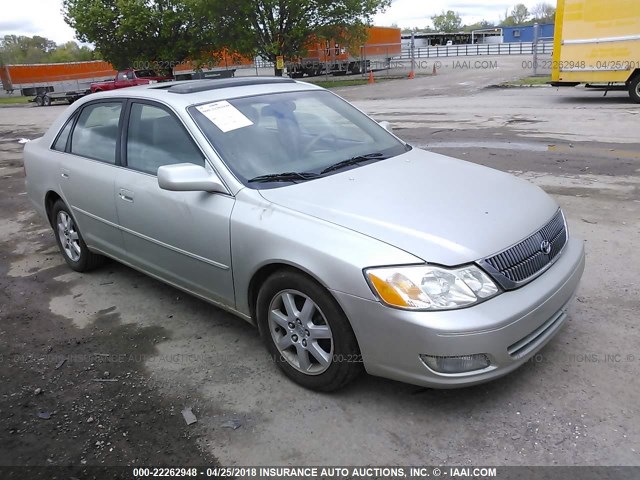 4T1BF28B71U191138 - 2001 TOYOTA AVALON XL/XLS SILVER photo 1