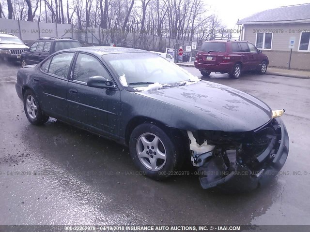 1G2WK52J51F184748 - 2001 PONTIAC GRAND PRIX SE GREEN photo 1