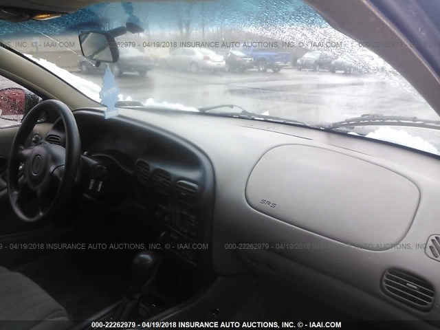 1G2WK52J51F184748 - 2001 PONTIAC GRAND PRIX SE 绿色 照片 5